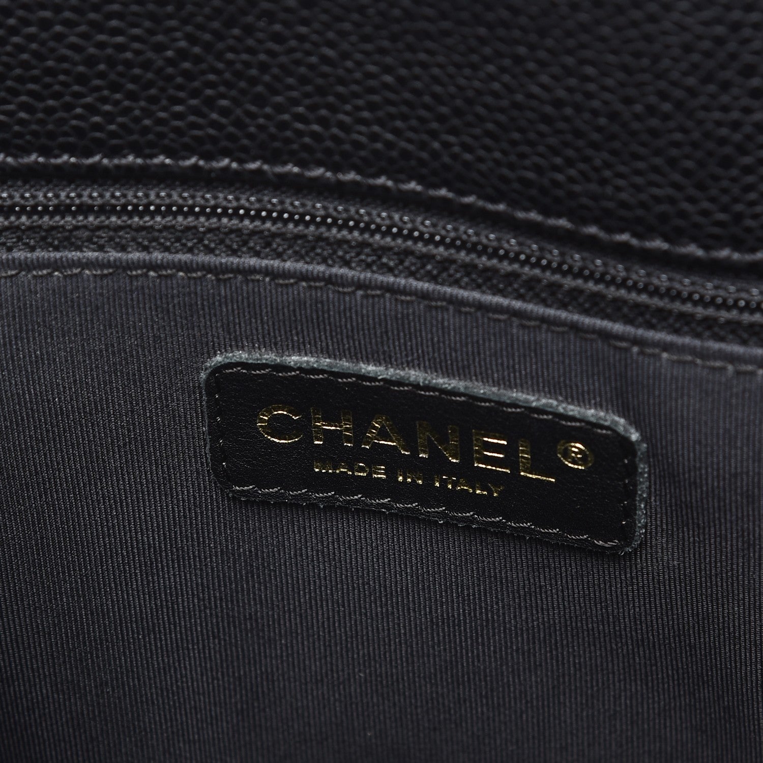 Chanel Caviar Quilted Grand Shopping Tote GST Black 6 of 11