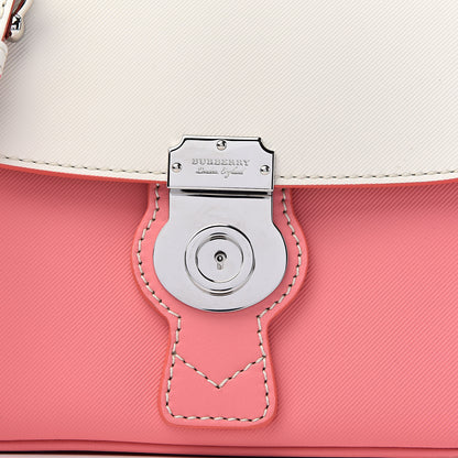 Burberry Trench Calfskin Small DK88 Top Handle Bag Sugar Pink Natural 10 of 10