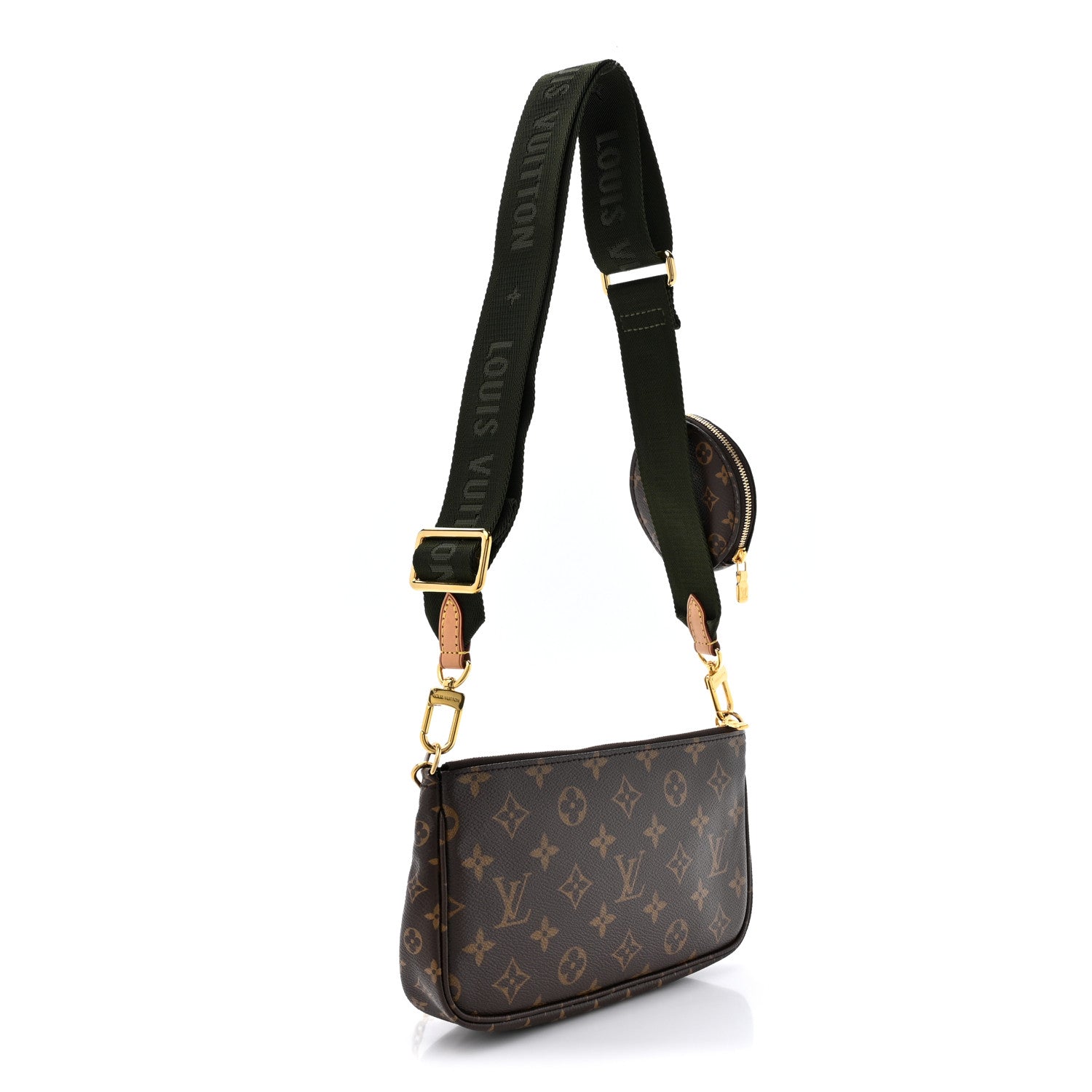Louis Vuitton Monogram Multi Pochette Accessories Kaki 3 of 10