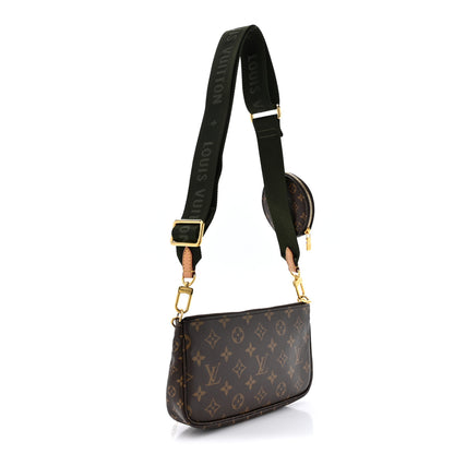 Louis Vuitton Monogram Multi Pochette Accessories Kaki 3 of 10
