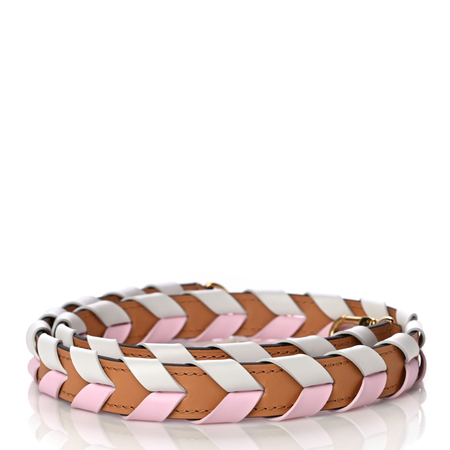 Louis Vuitton Damier Azur Braided Neverfull MM Pink 16 of 16