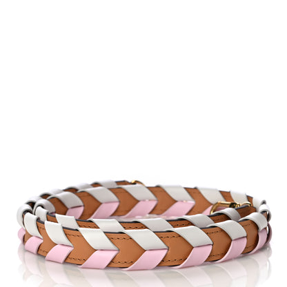 Louis Vuitton Damier Azur Braided Neverfull MM Pink 16 of 16