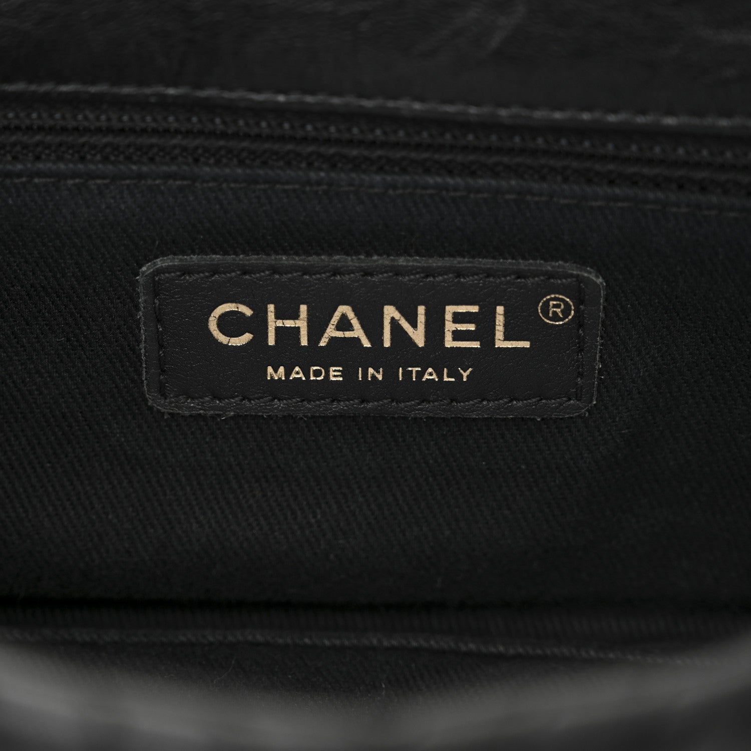 Chanel Calfskin Surpique Chevron Small Flap Black 6 of 10