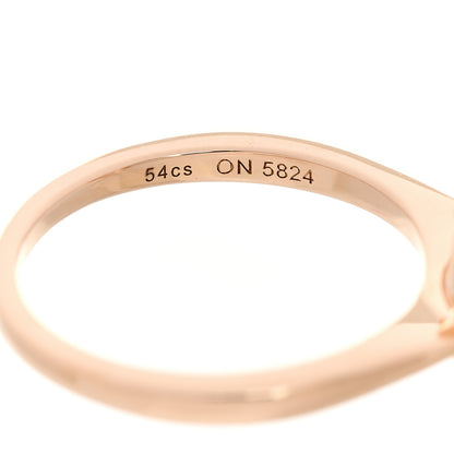 Cartier 18K Pink Gold Diamond Rose Quartz Inde Mysterieuse Ring 54 6.75 6 of 6