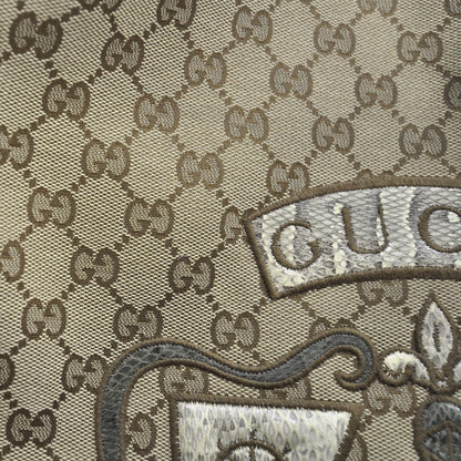 Gucci Monogram Large Crest Patchwork Embroidered Indy 9 of 9