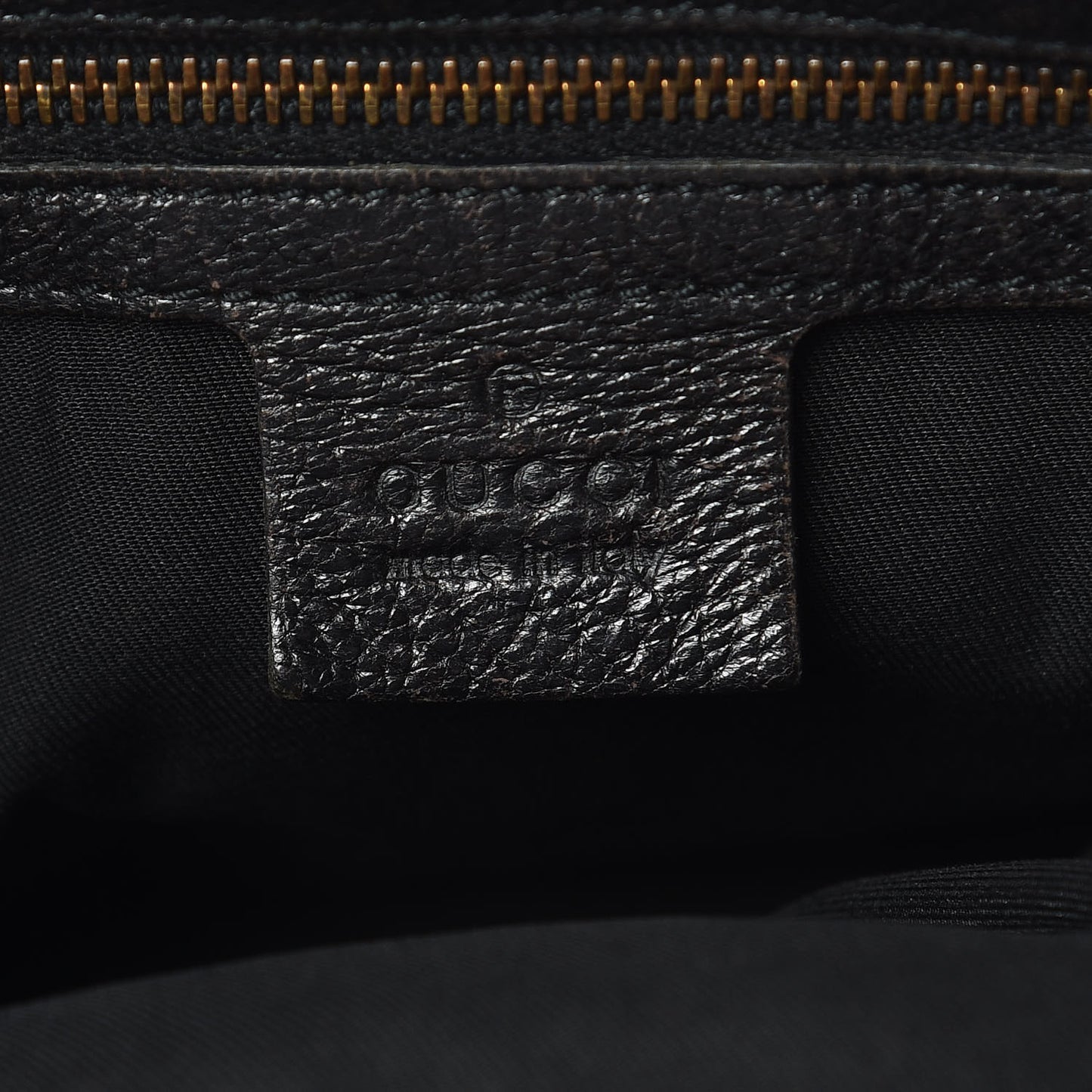 Calfskin Studded Large Bamboo Handle Tote Black