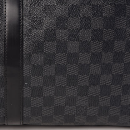 Louis Vuitton Damier Graphite Keepall Bandouliere 55 12 of 23