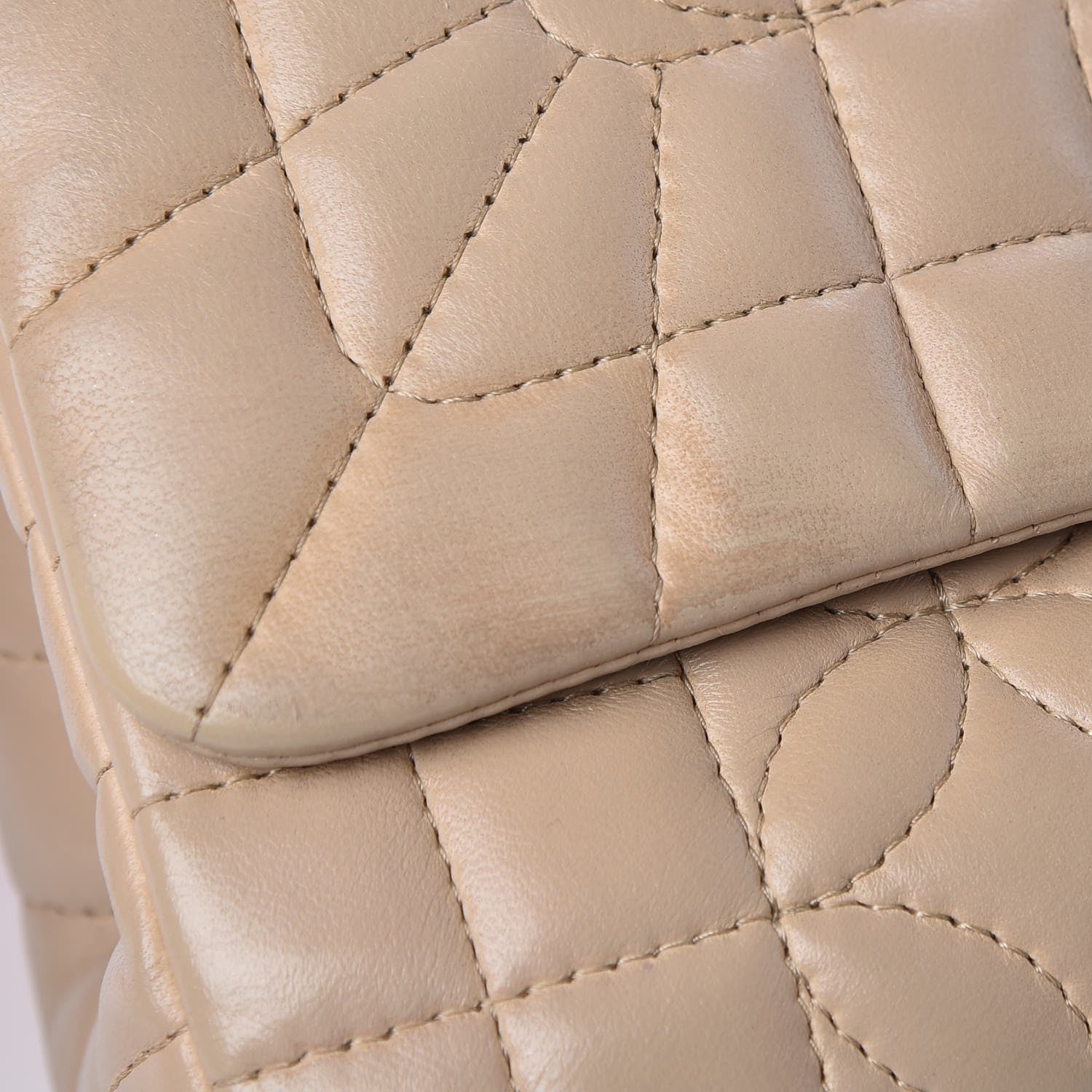 Chanel Lambskin Mini Lady Graphic Flap Ivory 15 of 19