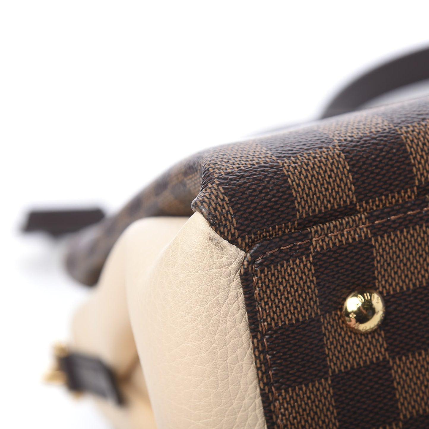 Cuir Taurillon Damier Ebene Normandy Ebene