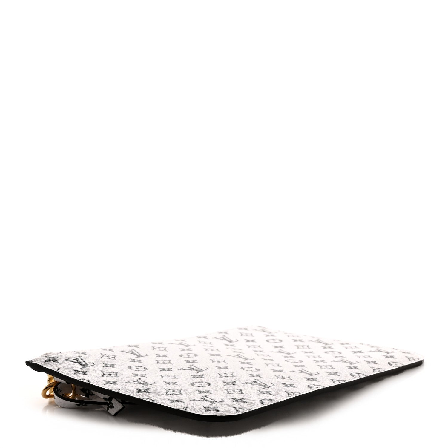 Louis Vuitton Monogram Giant Neverfull MM GM Pochette White 4 of 7