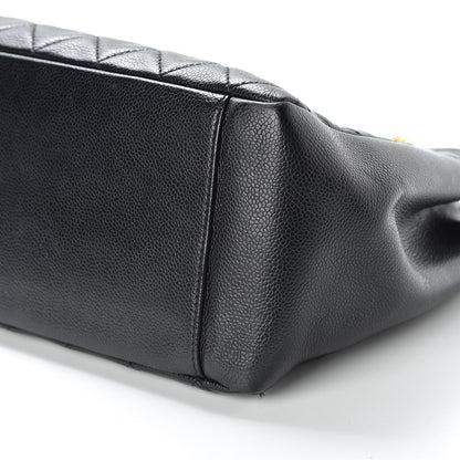 Chanel Caviar Quilted Grand Shopping Tote GST Black 9 of 9