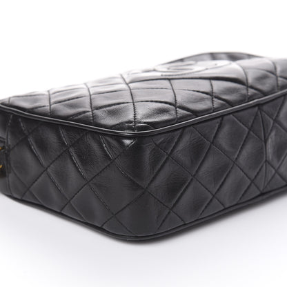 Chanel Lambskin Quilted Tassel Camera Case Black 9 of 10