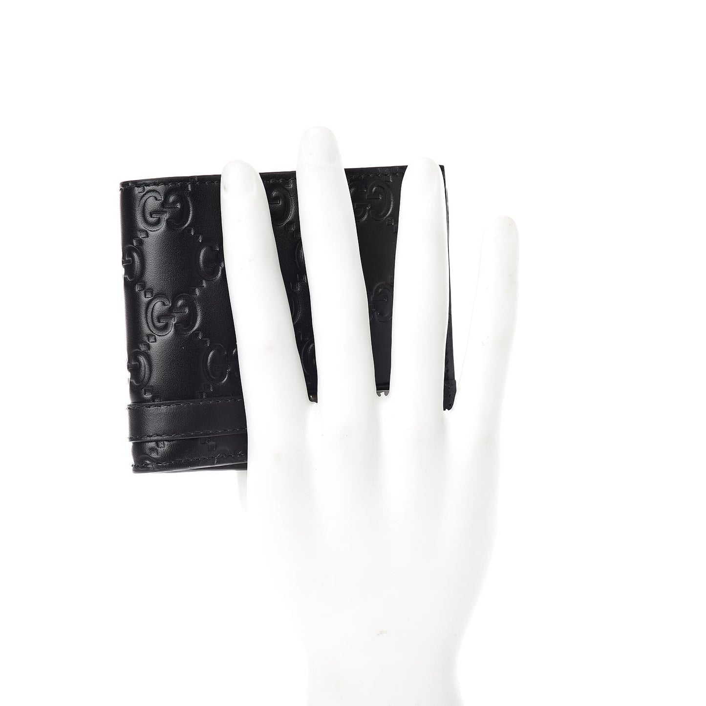 Guccissima Signature Bi-Fold Wallet Black