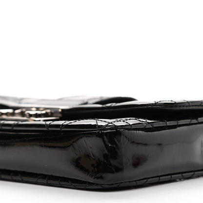 Christian Dior Patent Cannage New Lock Pouch Black 5 of 11