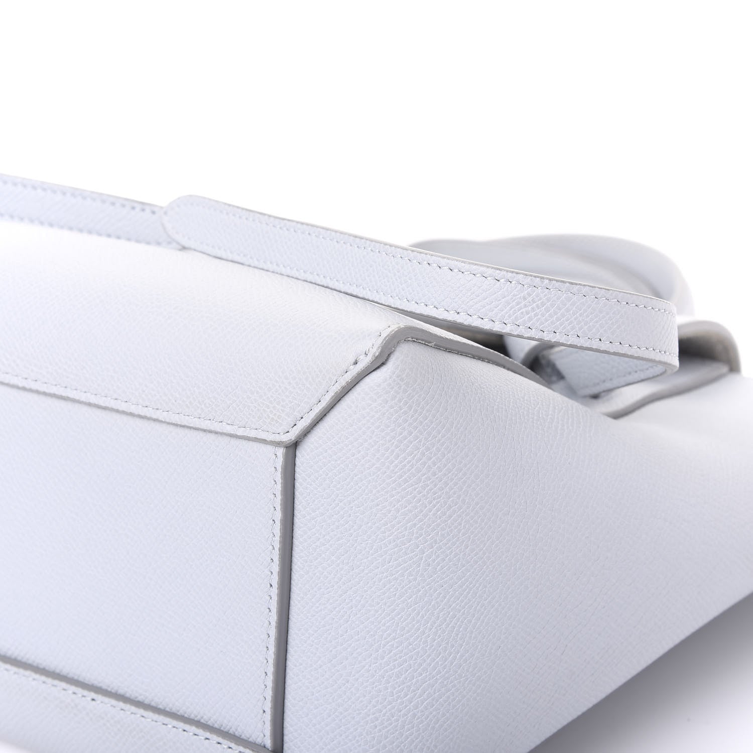 Celine Grained Calfskin Nano Belt Bag Mineral 9 of 11