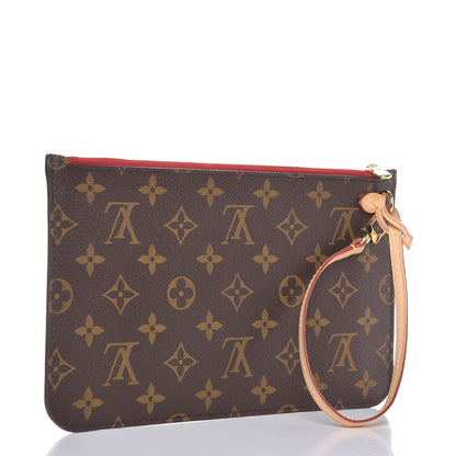Louis Vuitton Monogram Neverfull MM GM Pochette Cherry 3 of 7