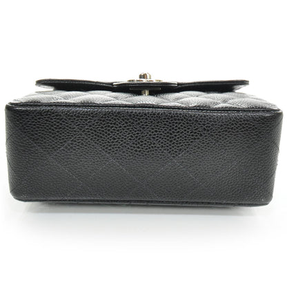 Chanel Caviar Quilted Mini Flap Black SHW 4 of 12
