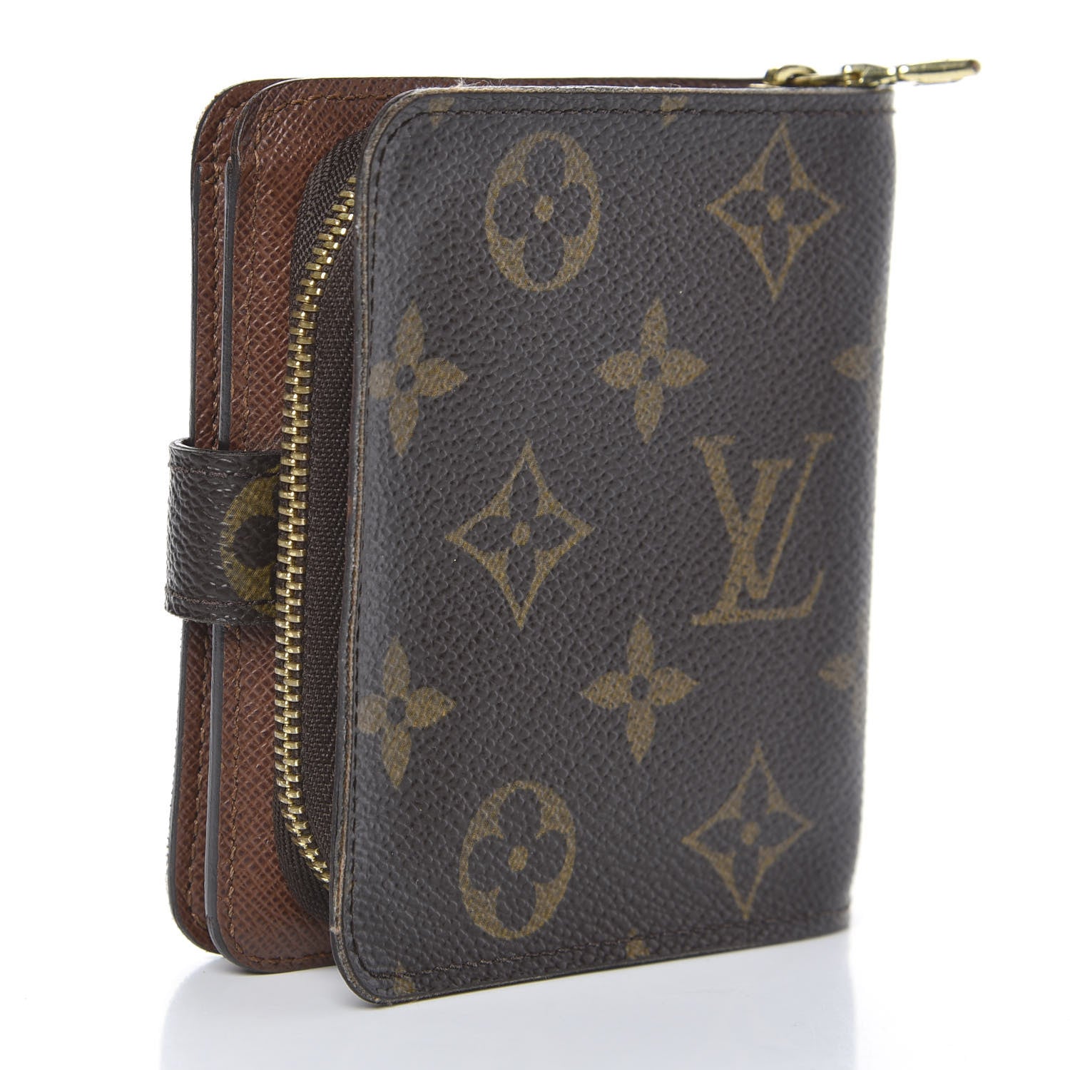 Louis Vuitton Monogram Compact Zippe Zipped Wallet 3 of 11