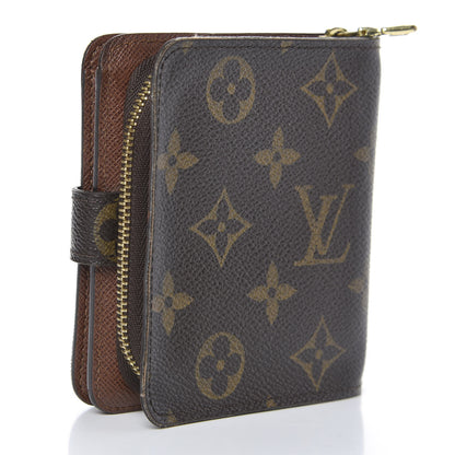 Louis Vuitton Monogram Compact Zippe Zipped Wallet 3 of 11