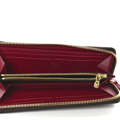 Louis Vuitton Monogram Clemence Wallet Fuchsia 5 of 6