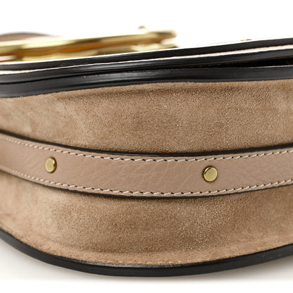 Chloe Calfskin Suede Small Nile Bracelet Bag Biscotti Beige 9 of 11