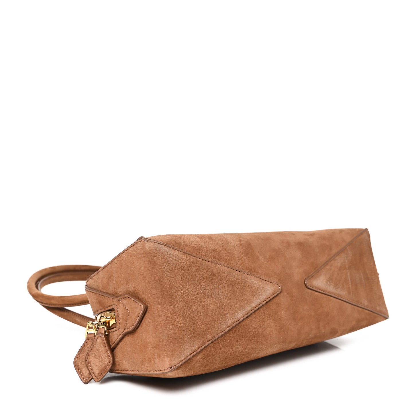 Nubuck Medium Le Teckel Bag Brown