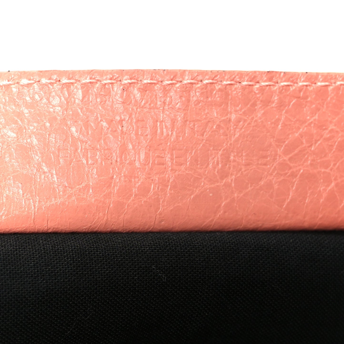 Agneau Stadio Ruban Viscose Navy Cabas XS Rose Ballerine