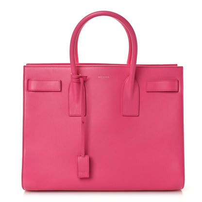 Saint Laurent Calfskin Large Sac De Jour Carryall Bubblegum 1 of 14