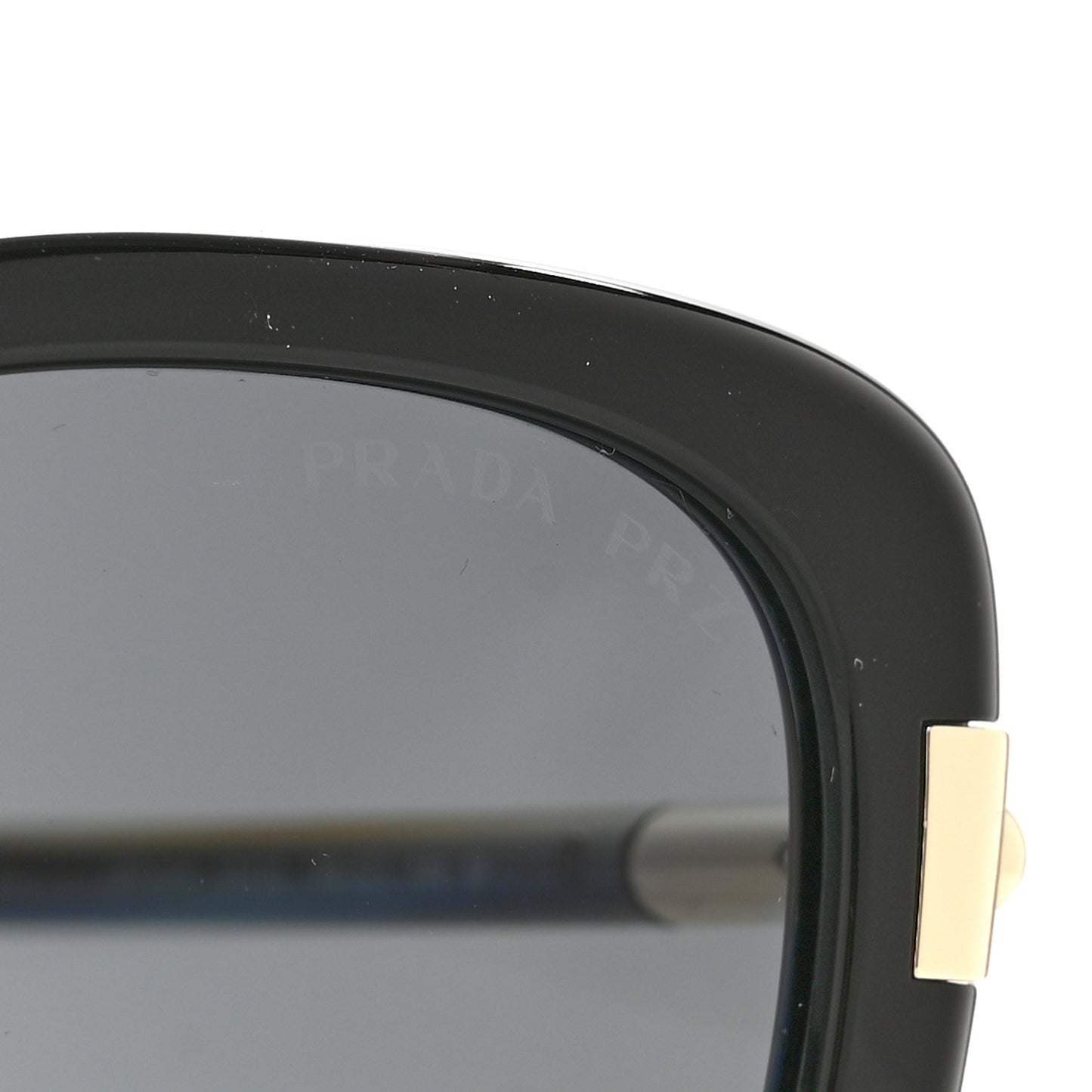 Acetate Square Sunglasses SPR04W Black
