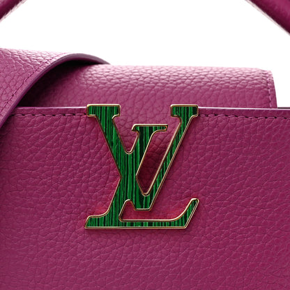 Louis Vuitton Taurillon Mini Capucines Purple 7 of 9