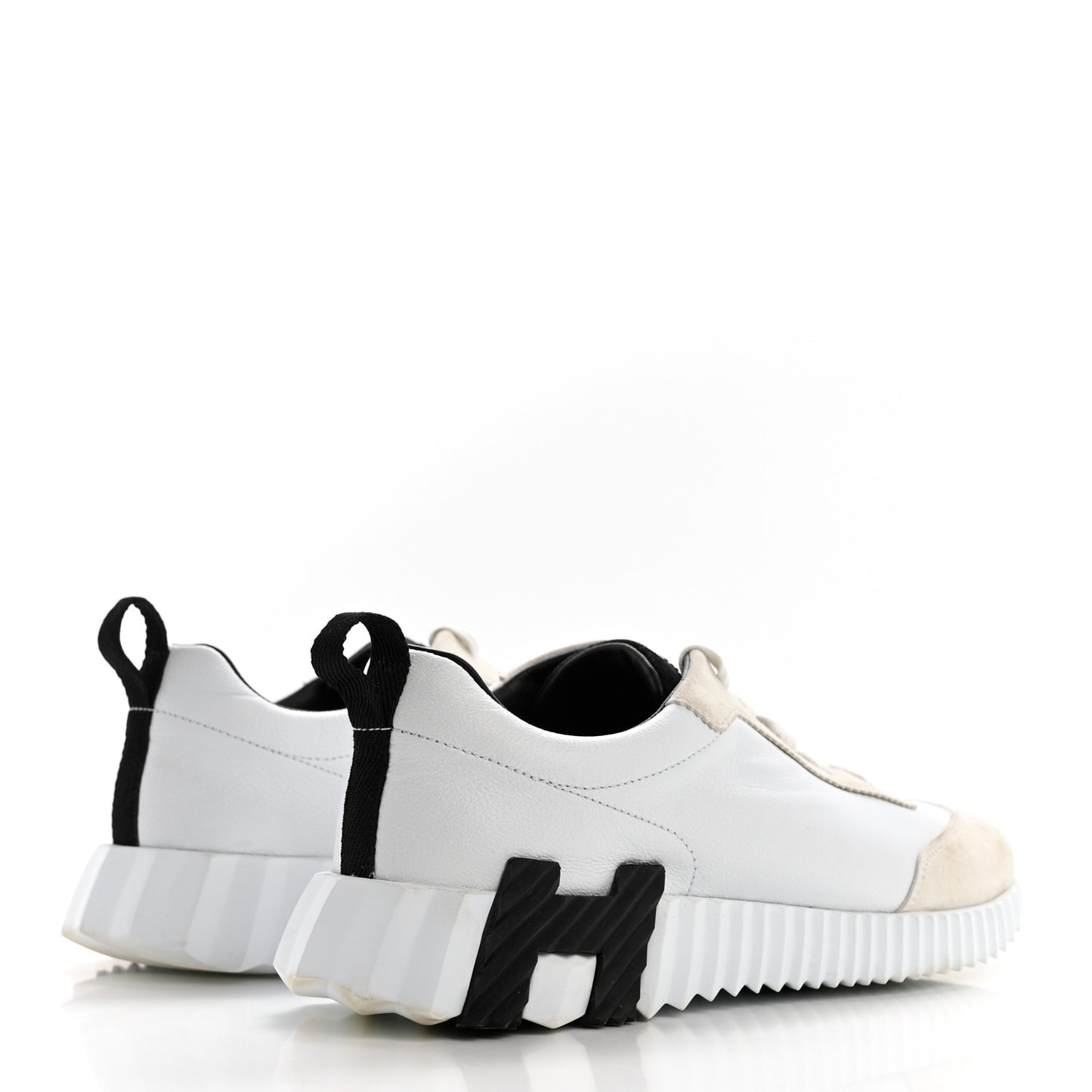 Sport Goatskin Suede Goatskin Womens Bouncing Sneakers 39 White Black
