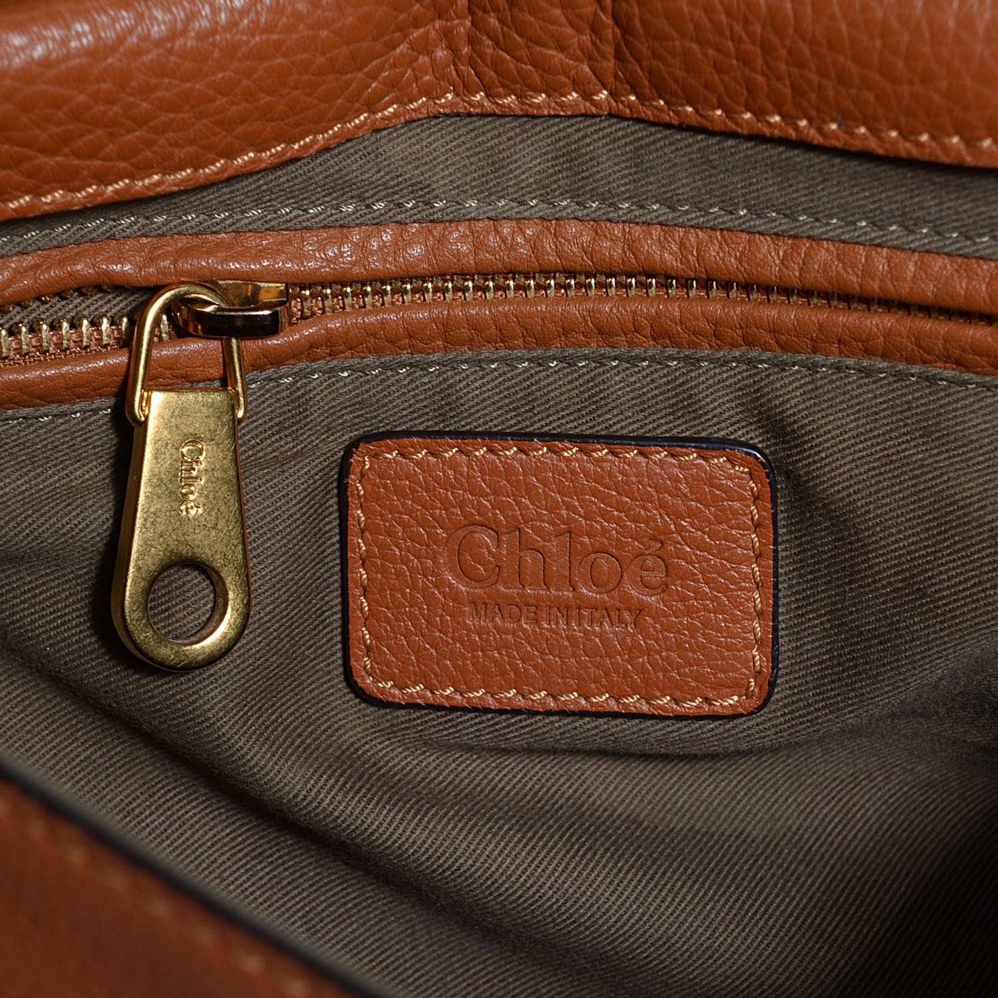 Calfskin Medium Marcie Top Handle Bag Tan