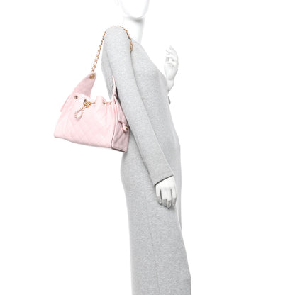 Chanel Caviar Quilted Small Chanel 25 Handbag Light Pink 2 of 11