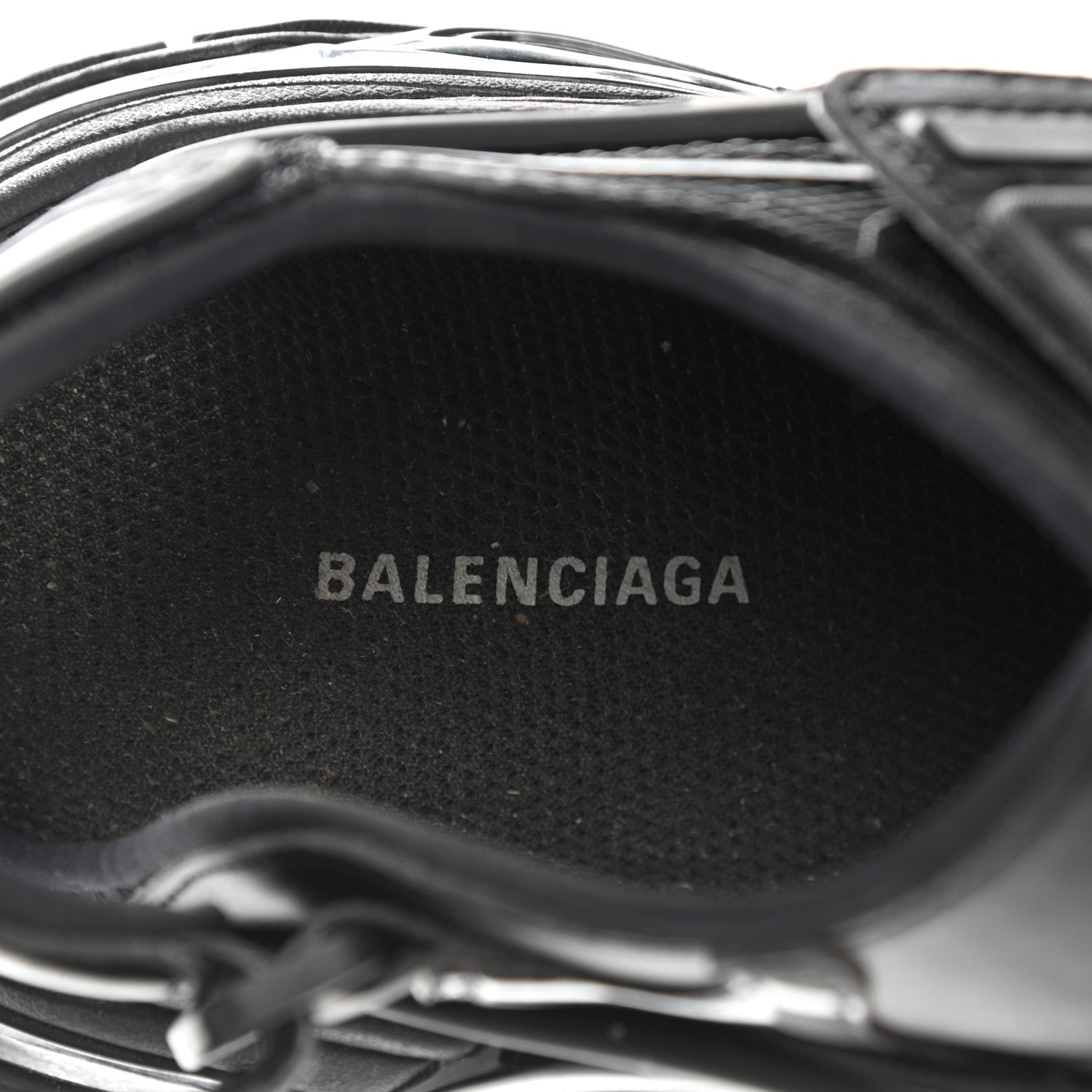 Balenciaga Neoprene Rubber Womens Track Sandals 35 Black 18 of 20