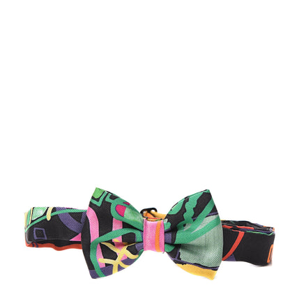 Hermes Silk Twill Bow Tie 1 of 6