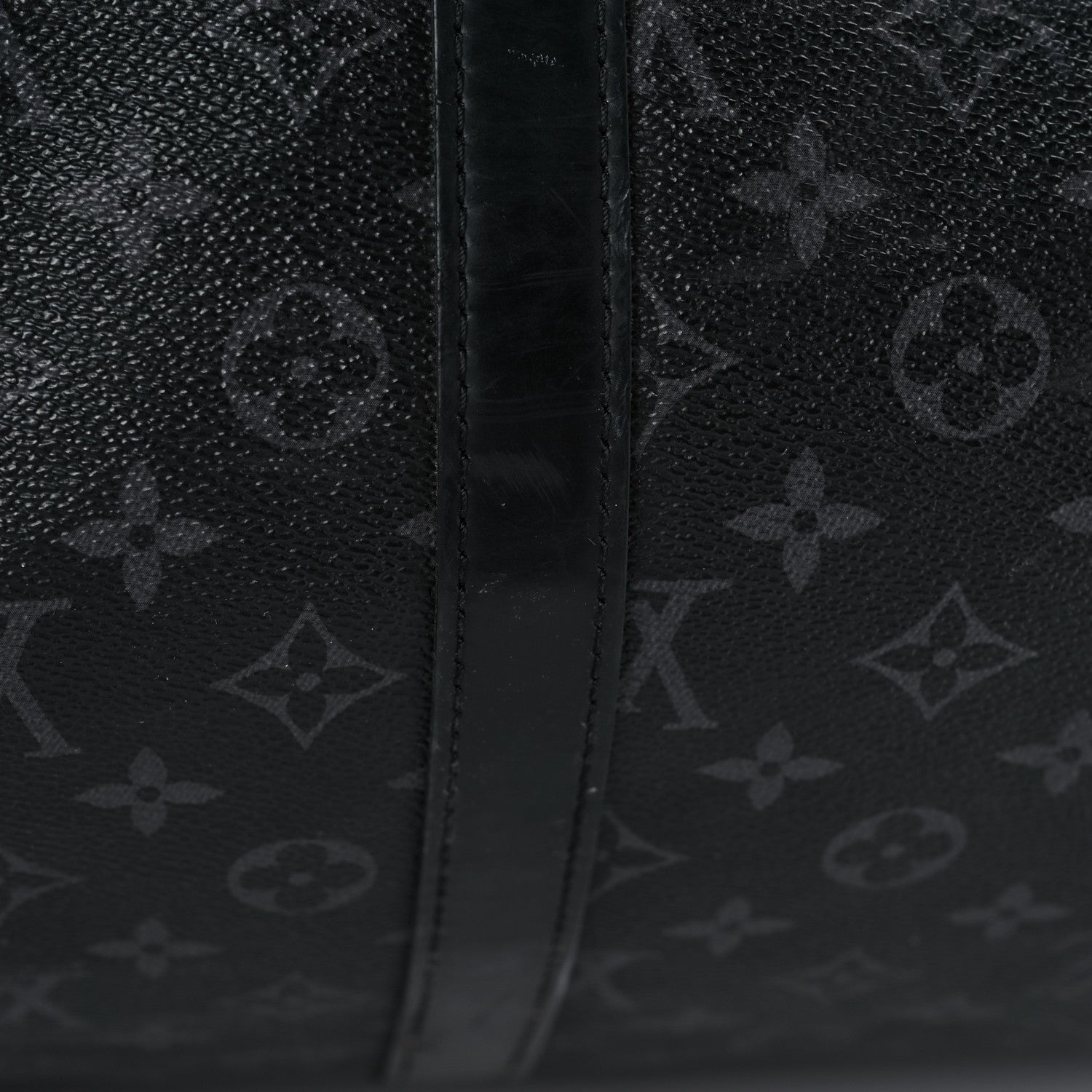 Louis Vuitton X FUJIWARA Monogram Eclipse Flash Fragment Keepall Bandouliere 55 17 of 32