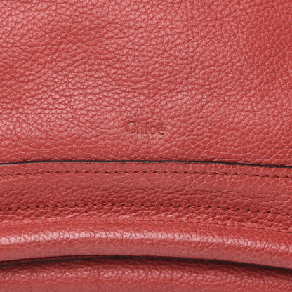 Chloe Calfskin Medium Paraty Scarlet Red 10 of 11
