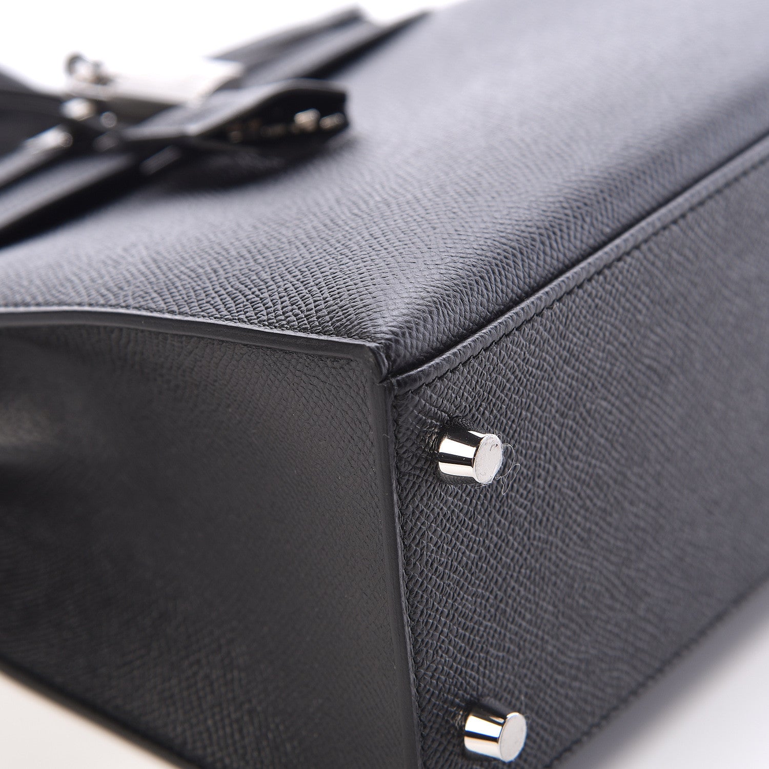 Hermes Epsom Kelly Sellier 25 Black 37 of 38