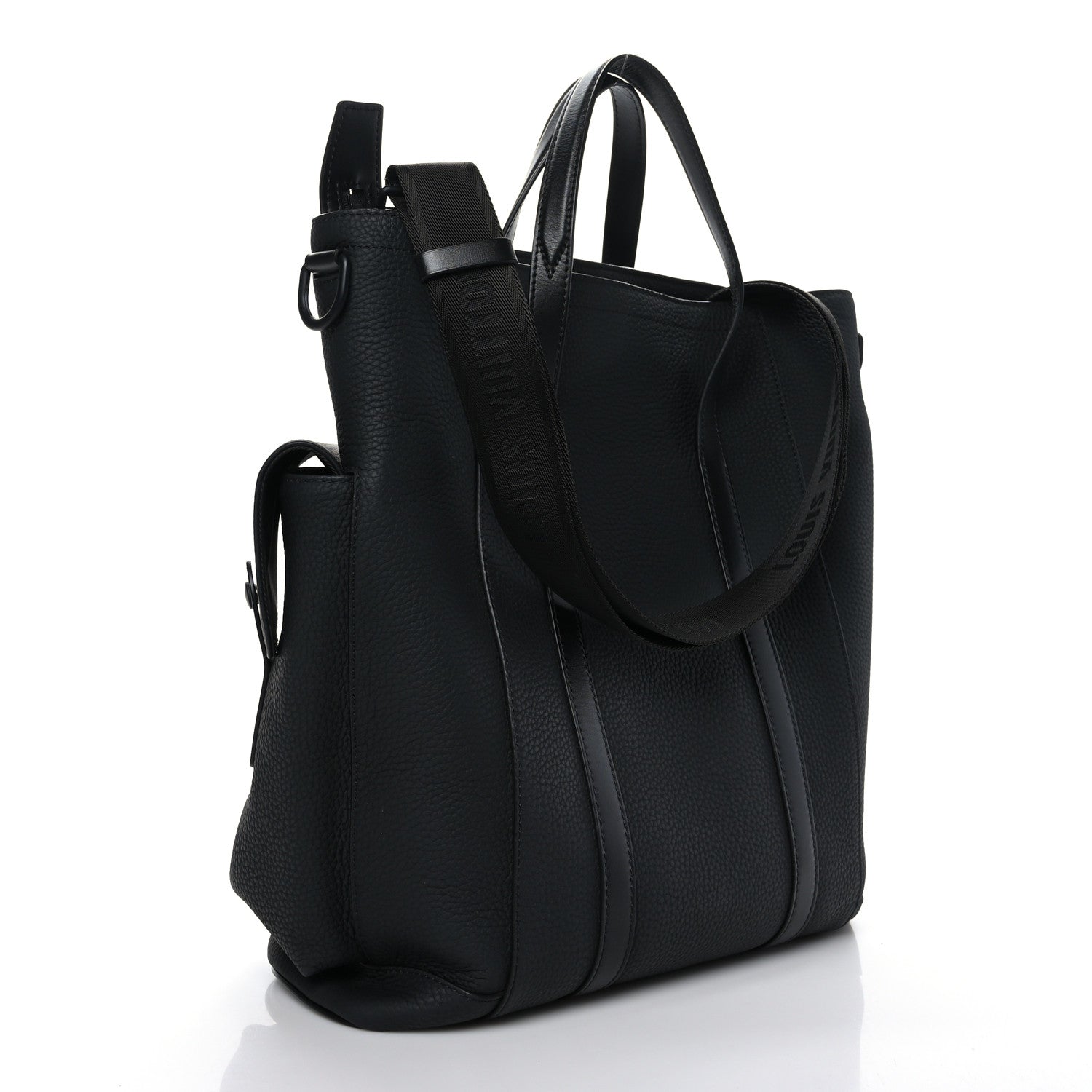 Louis Vuitton Taurillon Christopher Tote Black 2 of 7