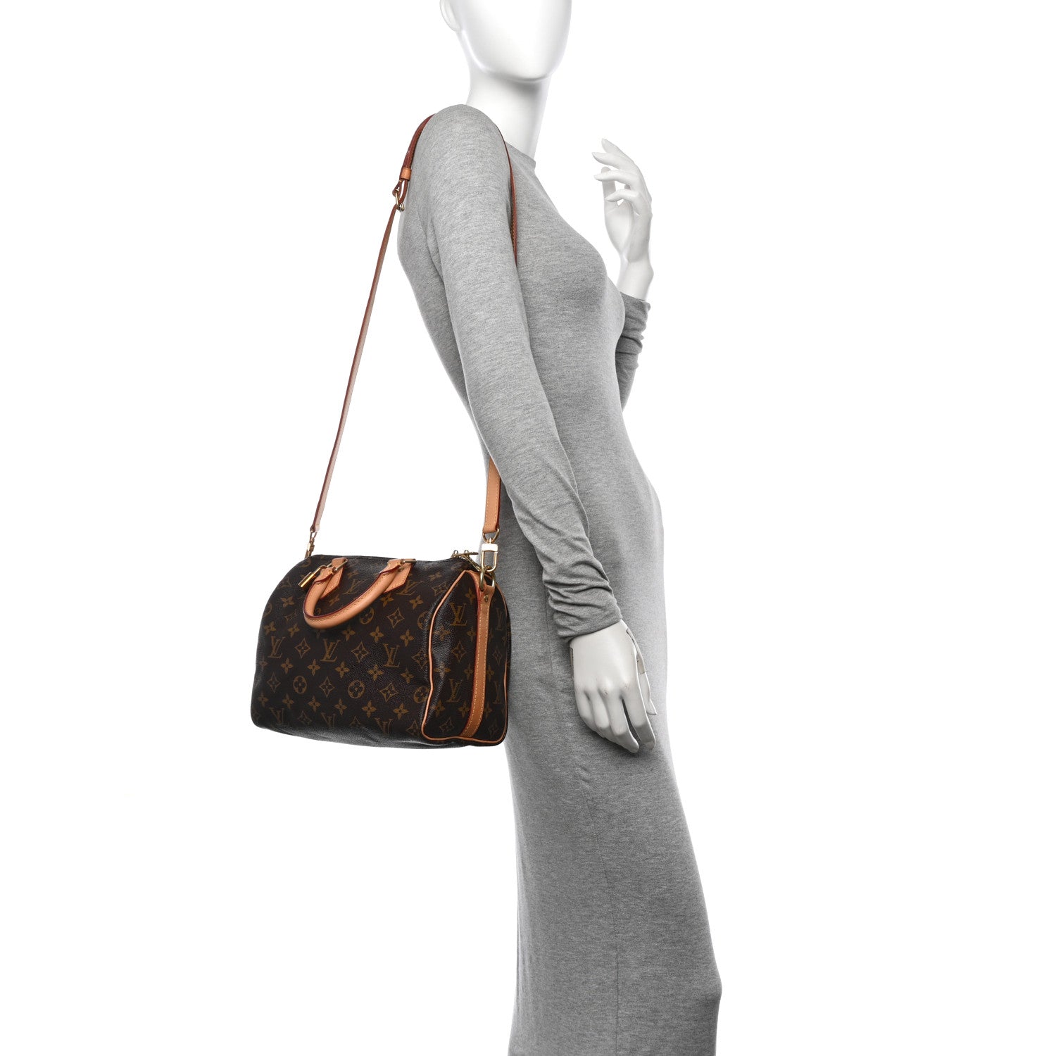 Louis Vuitton Monogram Speedy Bandouliere 25 2 of 13