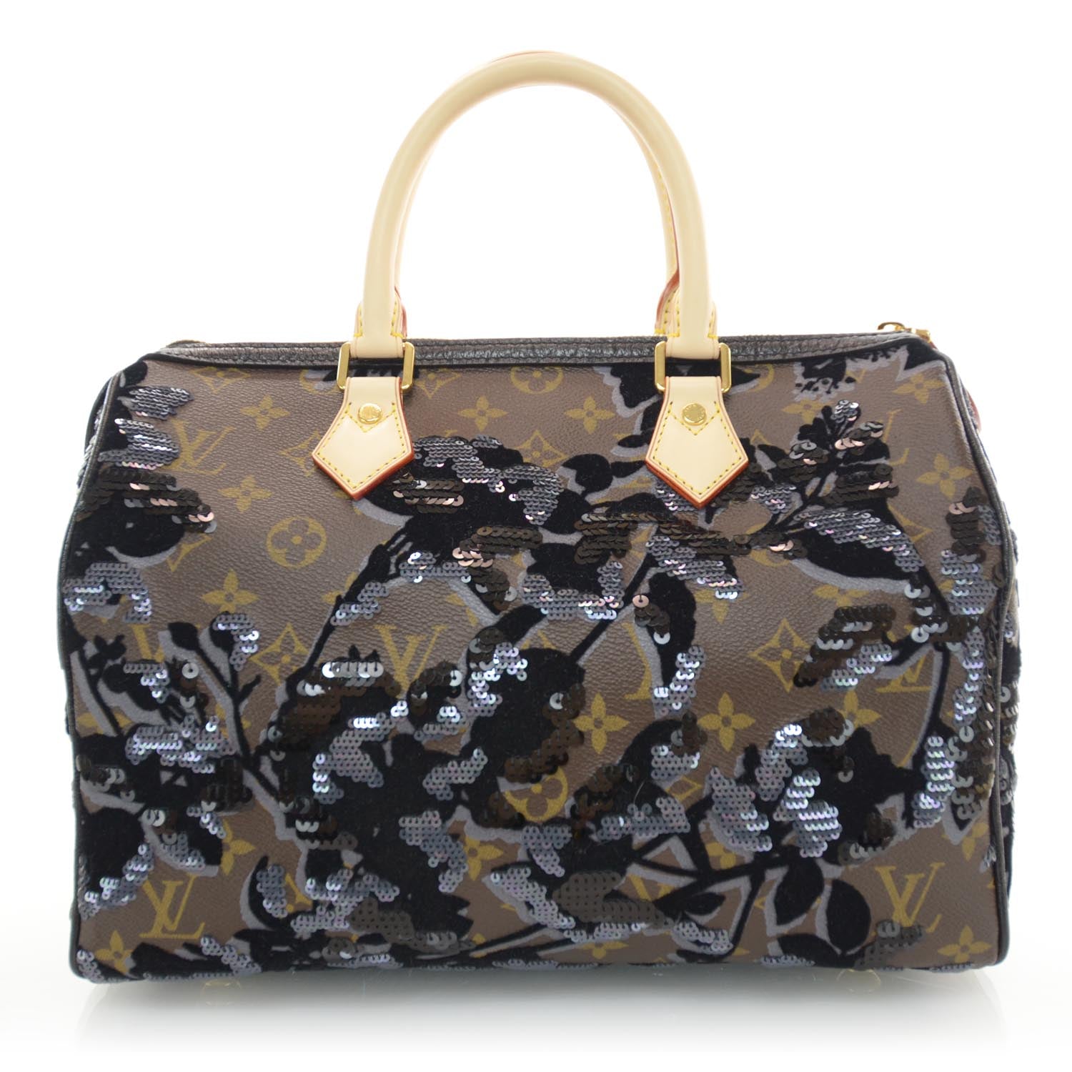 Louis Vuitton Monogram Fleur De Jais Sequins Speedy 30 1 of 7