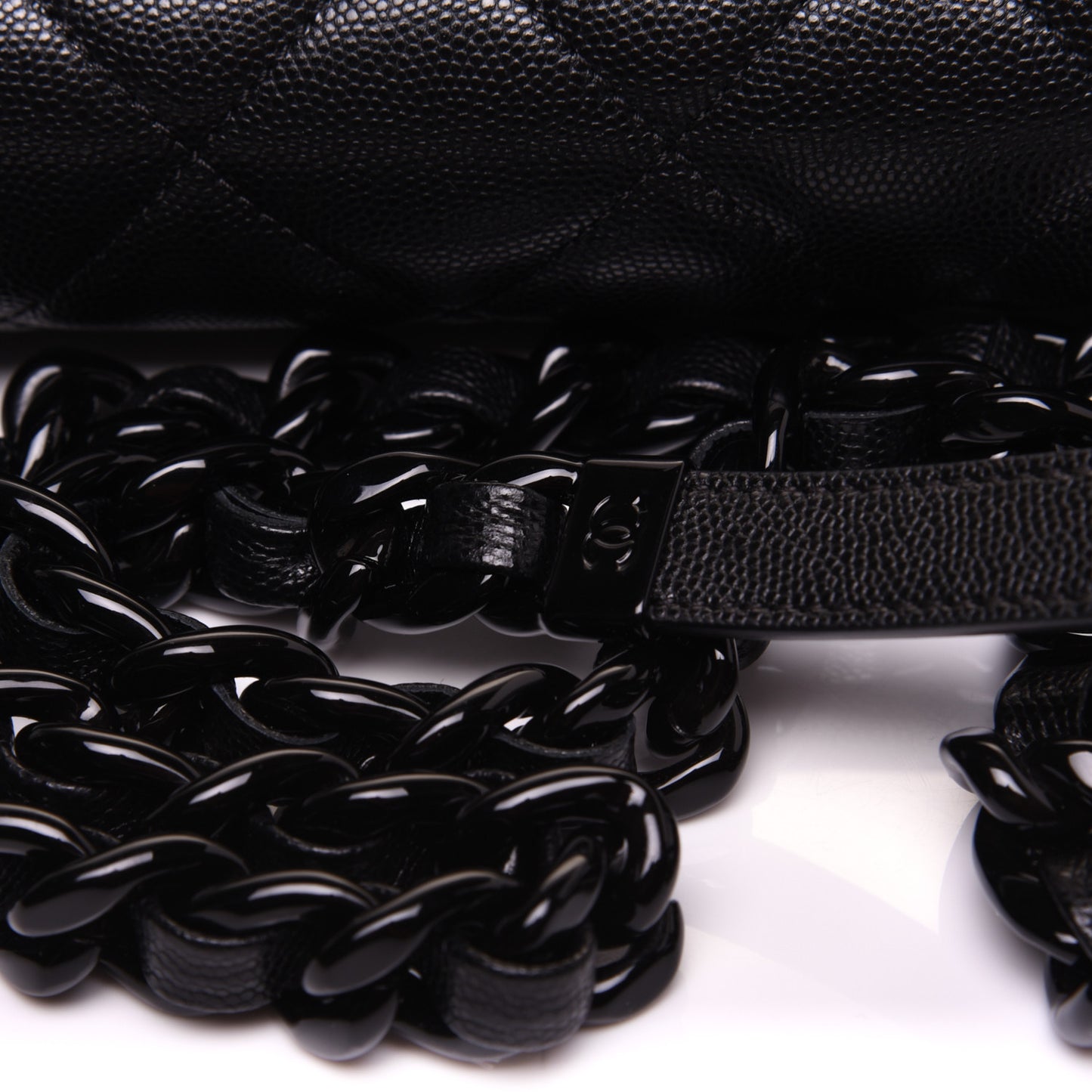 Caviar Quilted My Everything Flap Black