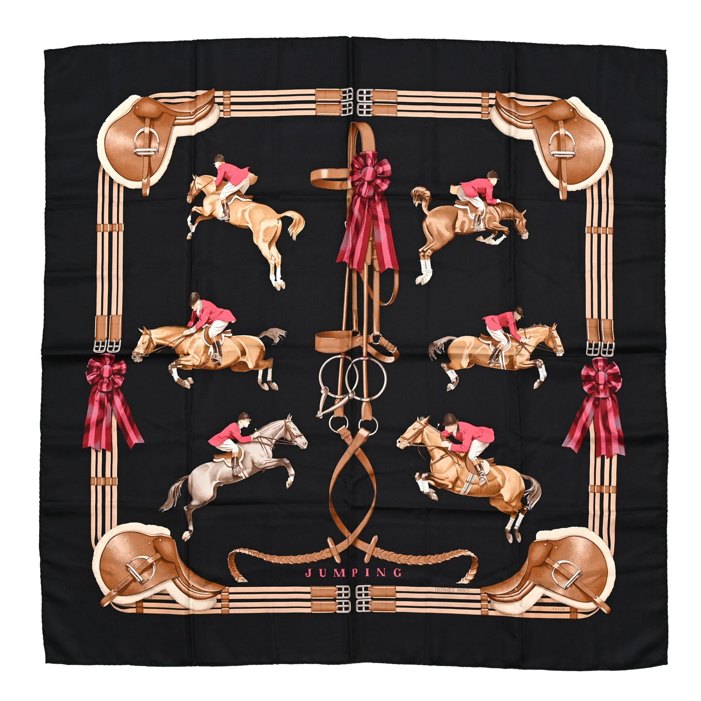 Silk Jumping Scarf 90
