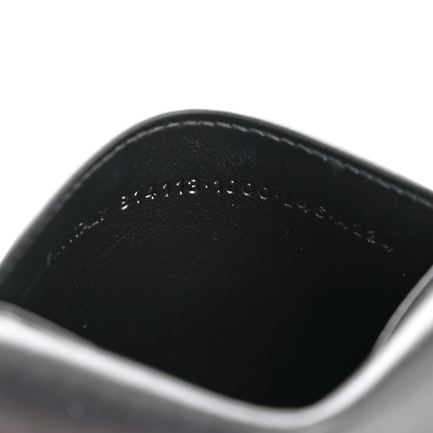 Balenciaga Natural Smooth Calfskin Rodeo Flap Wallet Black 7 of 9