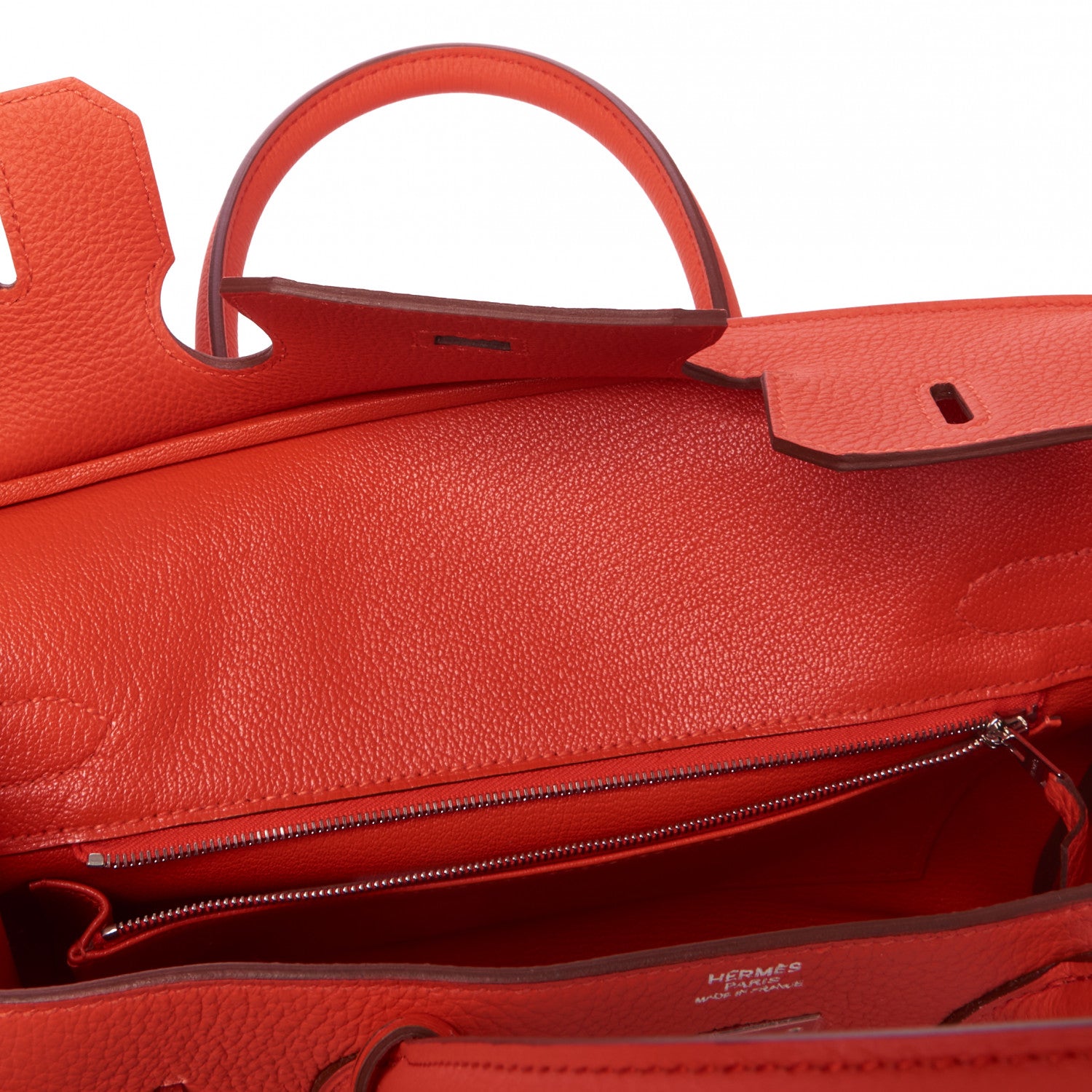 Hermes Togo Birkin 30 Capucine 16 of 31