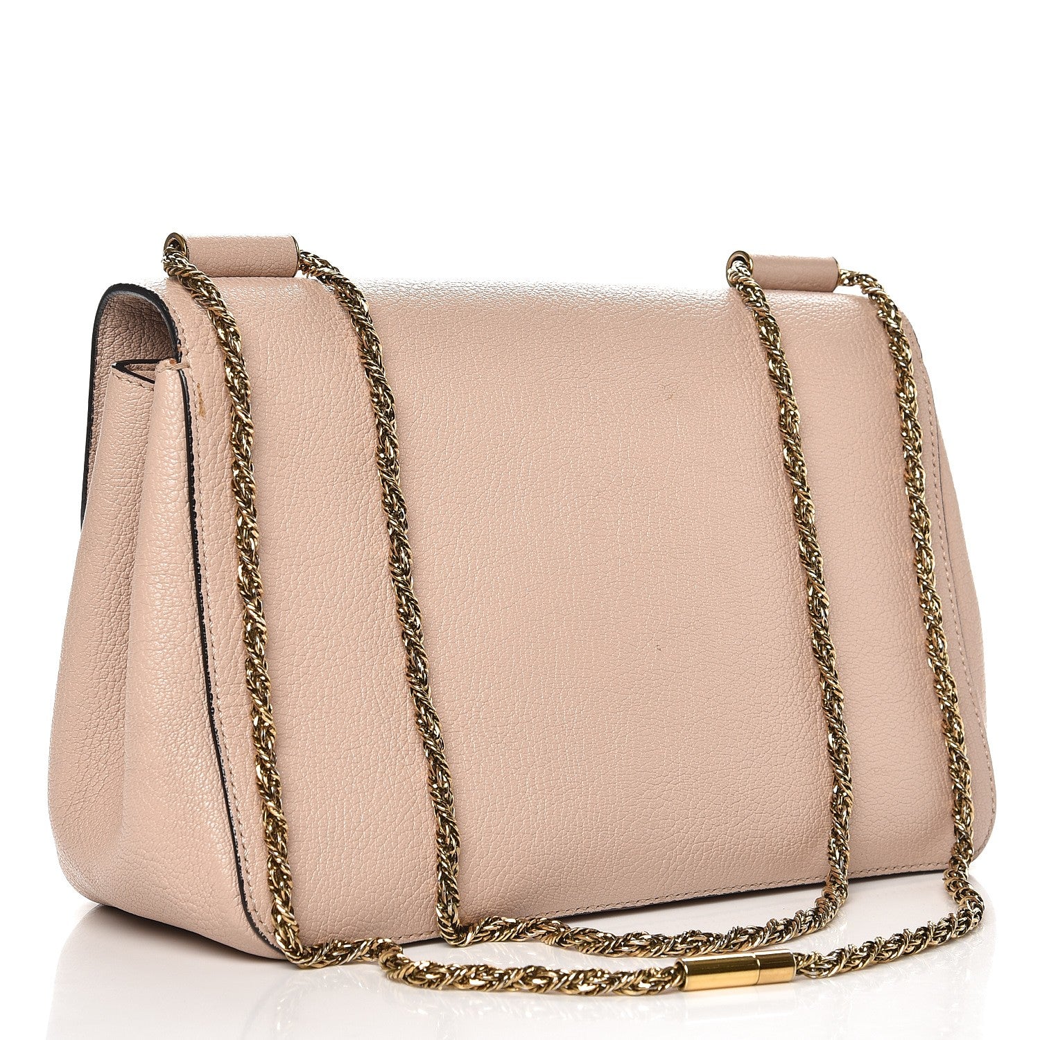 Chloe Goatskin Medium Elsie Shoulder Bag Biscotti Beige 4 of 12