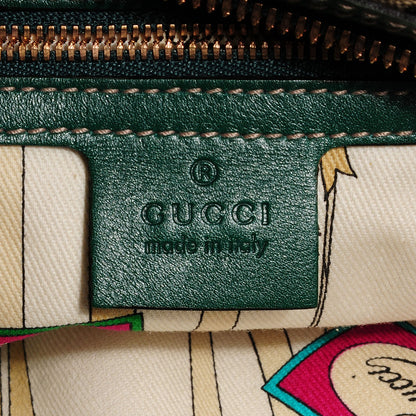 Gucci Monogram Biba Hobo Green 6 of 7