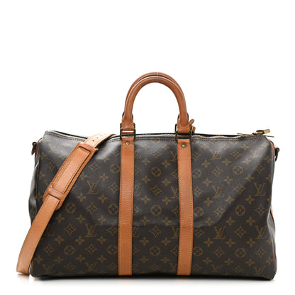 Louis Vuitton Monogram Keepall Bandouliere 45 1 of 14