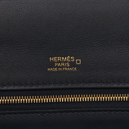 Hermes Togo Matte Alligator Swift Touch 35 24/24 Bleu Nuit Bleu Marine Bleu Indigo 6 of 9