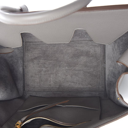 Celine Crisped Calfskin Small Tie Knot Tote Medium Grey 5 of 9